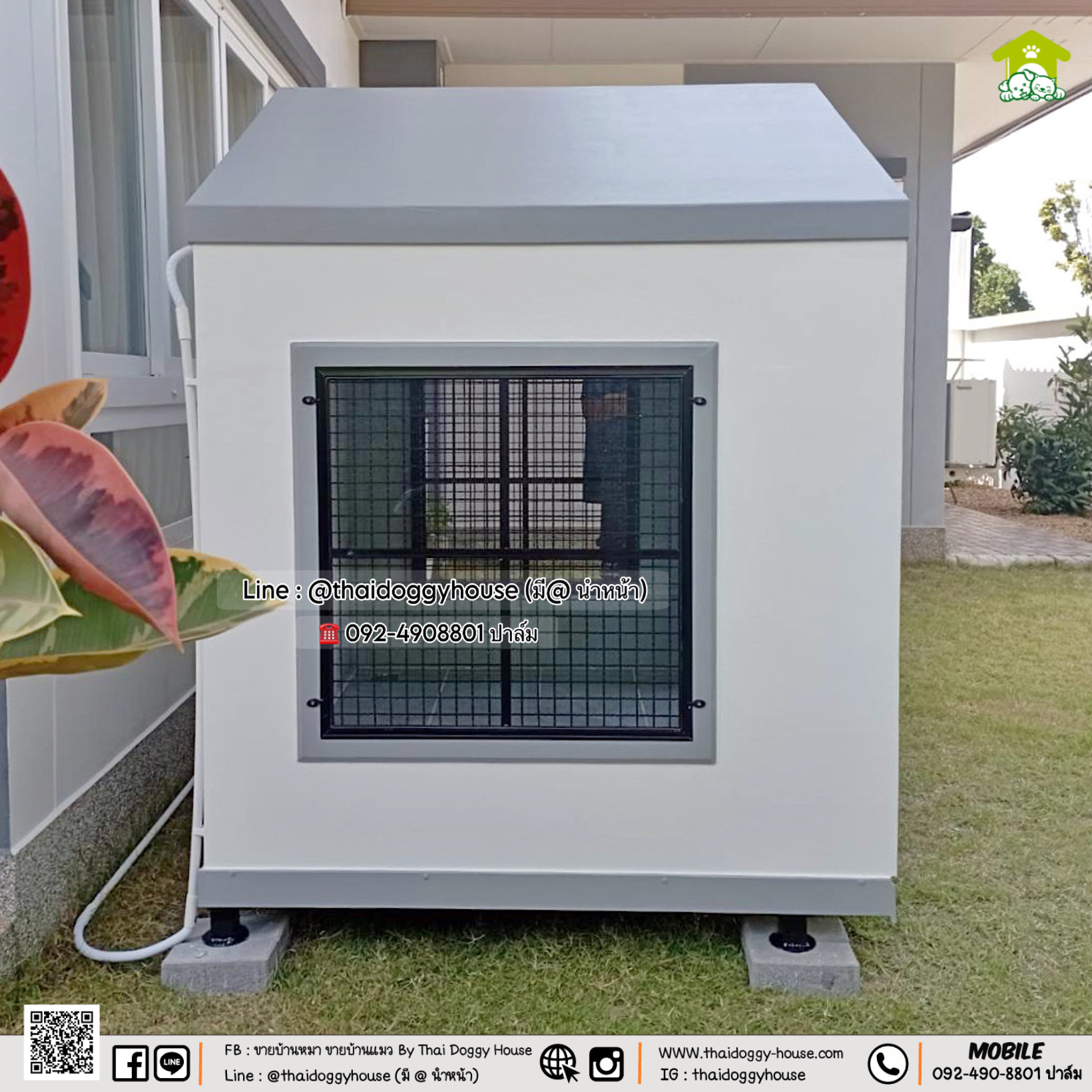 𝗠𝗜𝗡𝗜𝗠𝗔𝗟 𝗦𝗧𝗬𝗟𝗘 บ้านหมา บ้านแมว " 𝐓𝐇𝐀𝐈 𝐃𝐎𝐆𝐆𝐘 𝐇𝐎𝐔𝐒E