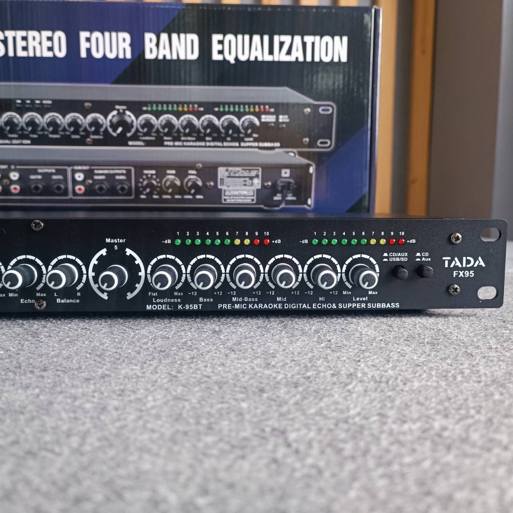 TADA FX-95 ปรี คาราโอเกะ บูลทูส USB ปรีแอมป์คาราโอเกะ ปรีแอมป์บลูทูธ ปรีแอมป์บ้าน ธาดา FX 95 FX95 เอไอ-ไพศาล
