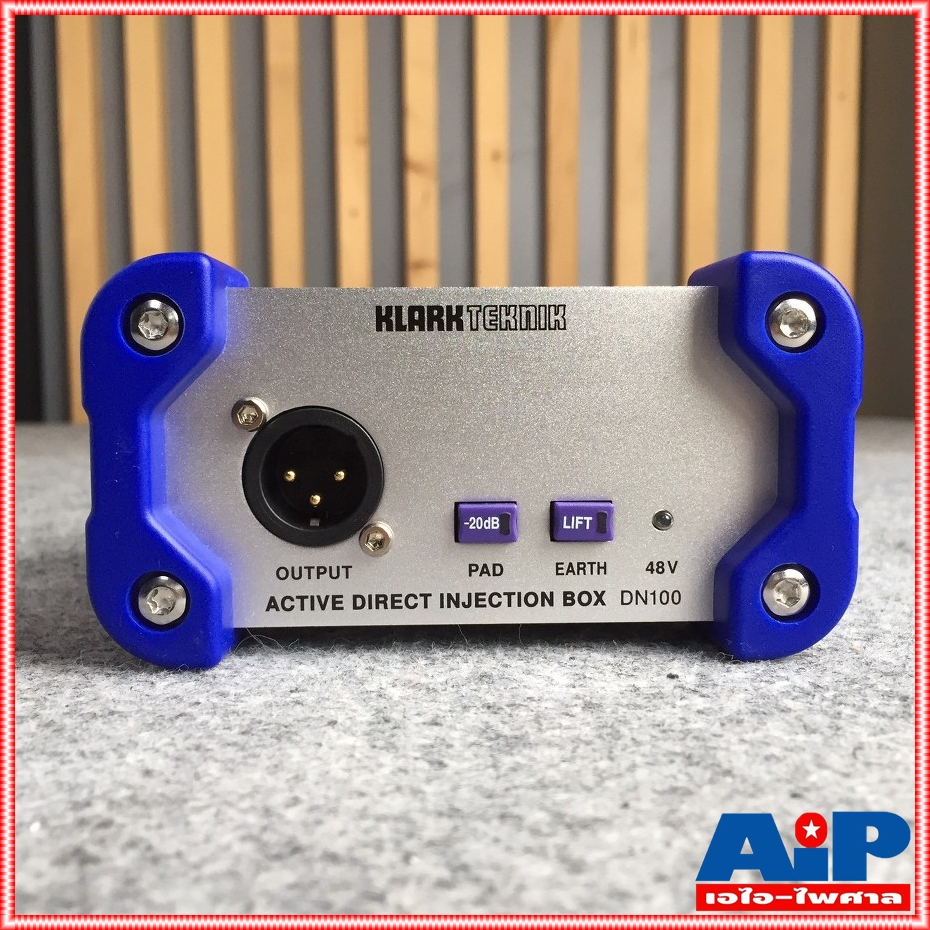 KLARK TEKNIK DN-100 actiive DI กล่องปรับระดับสัญญาณเสียง แอคทีฟ ไดเร็ก บอกซ์ DN 100 DN100 +++