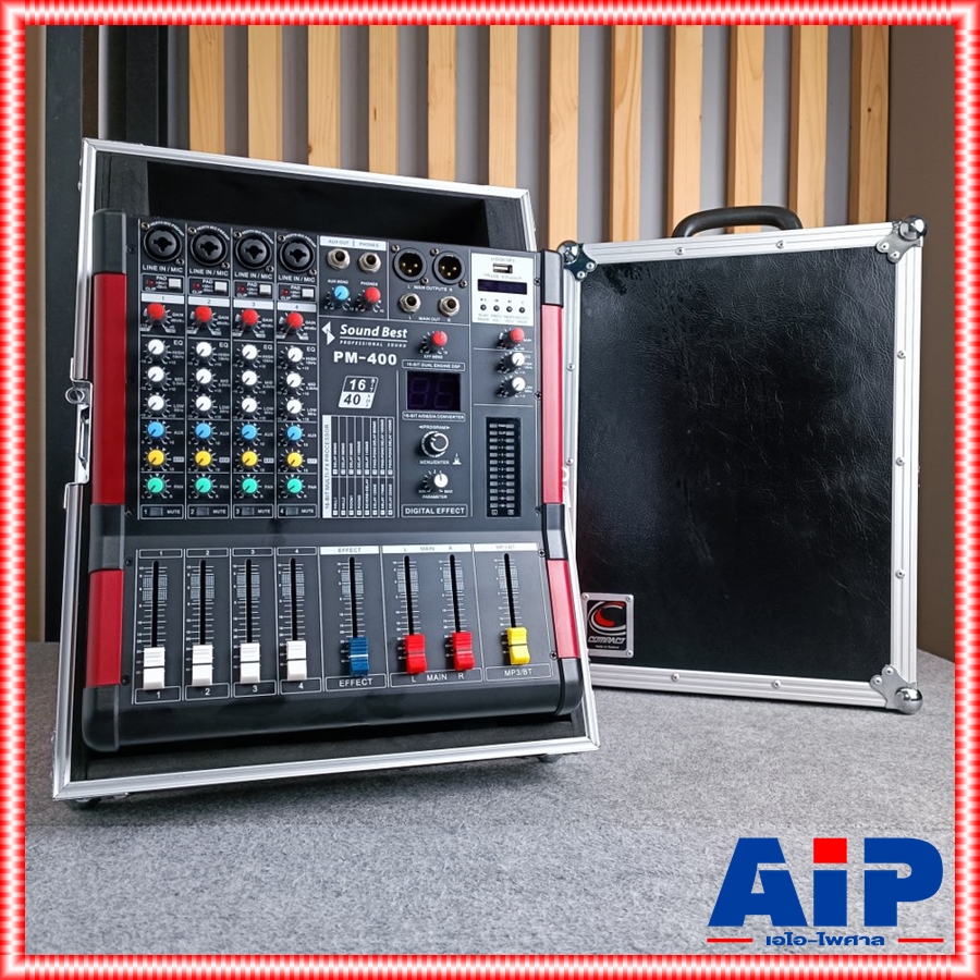 ราคาเฉพาะกล่องRACKไม่รวมมิกเซอร์ RACK SOUNDBEST PM-400 สีดำ COMPACT คอมแพ็ค แร็คใส่มิกซ์ กล่องใส่มิกซ์ SOUNDBEST ซาวด์เบส สีดำ PM 400 PM400 เอไอ-ไพศาล