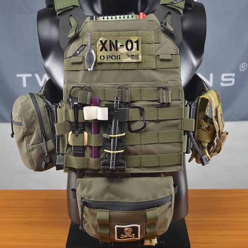 กระเป๋าเสริมติดเวส Lower Accessories Pouch ( Twinfalcons ) [ TW-P076 ]