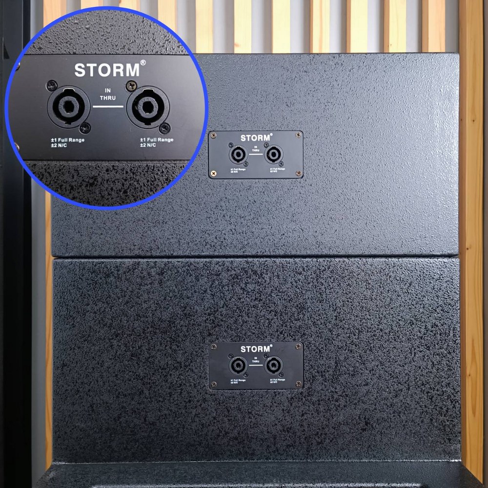 STORM RM-V6118 ชุดลำโพง ซับ15นิ้ว กลาง8นิ้วx2 พร้อมไมค์ลอย มีแบตในตัว ชาร์จแบตได้ Bluetooth MP3/USB RM V6118 RMV6118 เอไอ-ไพศาล