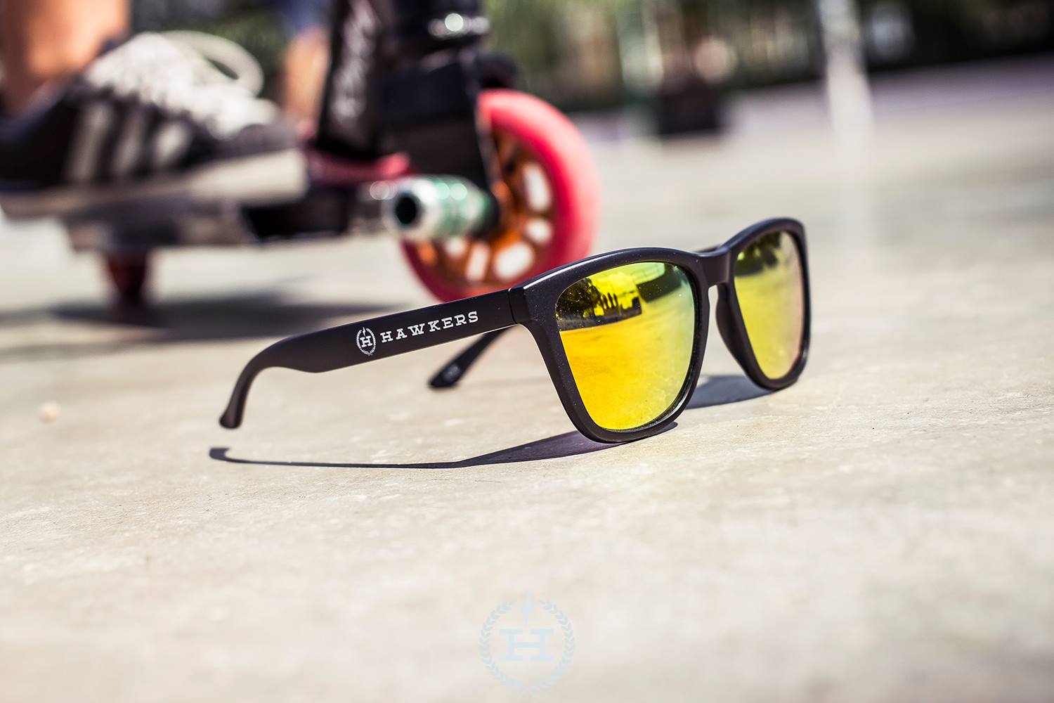 Hawkers Sunglasses Carbon Black - Daylight One (H-02)