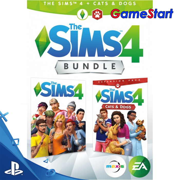 PS4: THE SIMS 4 CATS & DOGS BUNDLE (R3)