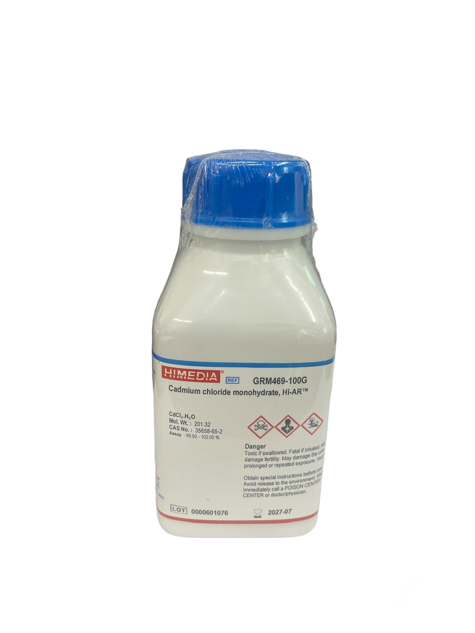 Calcium Chloride Monohydrate AR, 100 g -Himedia