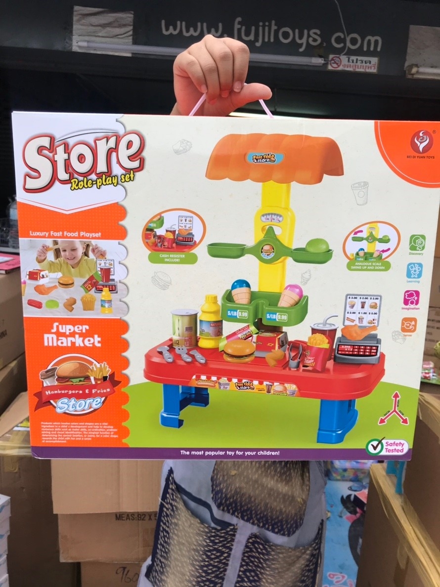 922-65 ของเล่นเด็กร้านขายอาหาร กล่องละ