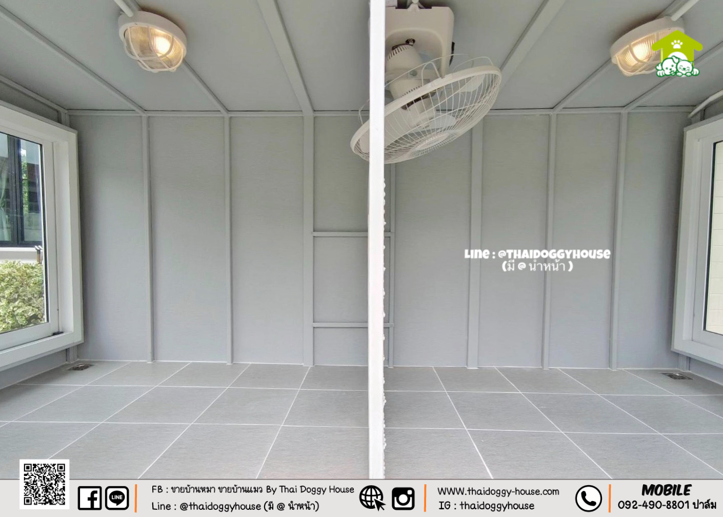 บ้านหมา บ้านแมว " 𝐁𝐎𝐗 𝐒𝐓𝐘𝐋𝐄 𝐁𝐘 𝐓𝐇𝐀𝐈 𝐃𝐎𝐆𝐆𝐘 𝐇𝐎𝐔𝐒𝐄 " &#x