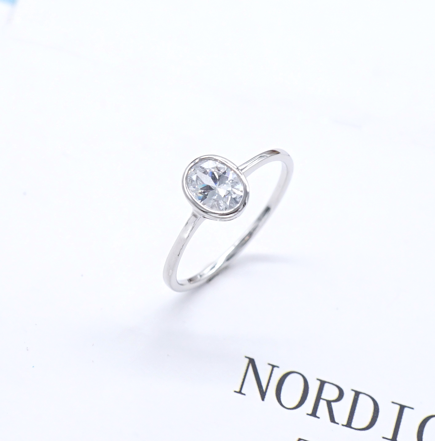 แหวนเพชร Cubic Zirconia คุณภาพพรีเมี่ยม