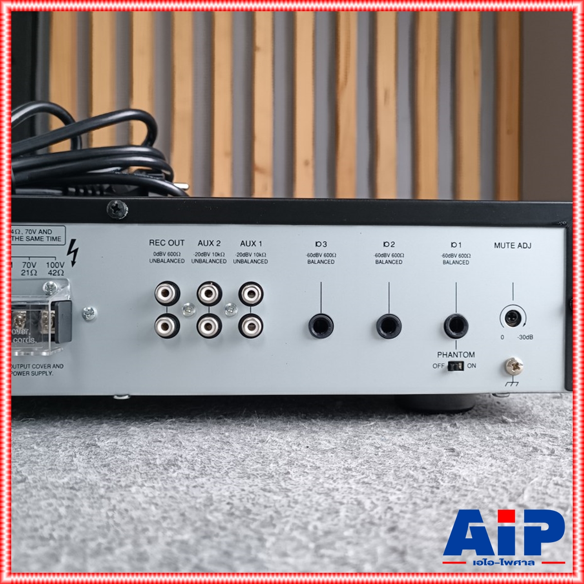 TOA A-2240H AMPLIFIER เครื่องขยายเสียง A 2240H A2240H AMP amp แอมป์ แอมป์TOA เครื่องเสียง เอไอ-ไพศาล