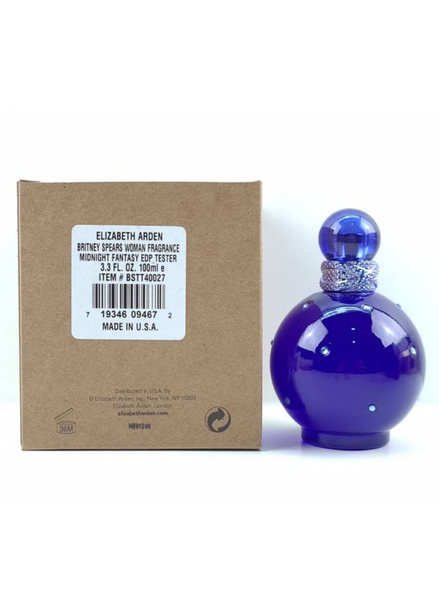 น้ำหอมแท้100% BRITNEY SPEARS น้ำหอมสำหรับผู้หญิง Midnight Fantasy EDP ขนาด 100 มล TESTER