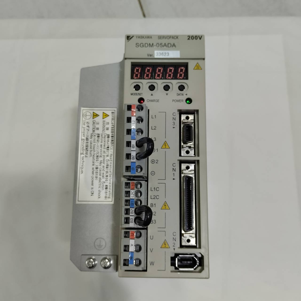 SGDM-05ADA SERVO DRIVE "YASKAWA"