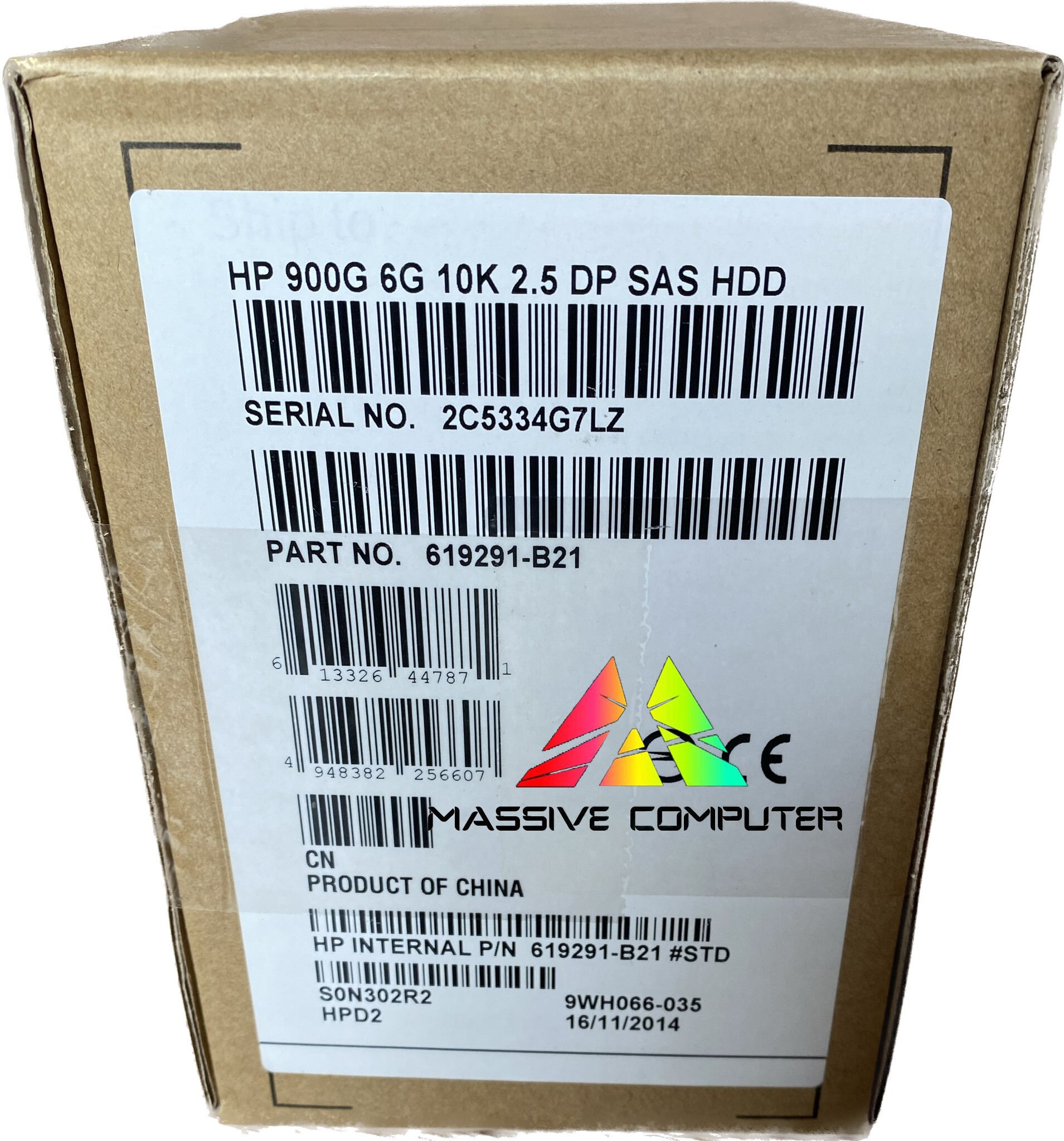 619291-B21 HP 900GB 10K 6G SAS 2.5Inc SFF Enterprise HDD ราคา ขาย ราคาถูก จำหน่าย