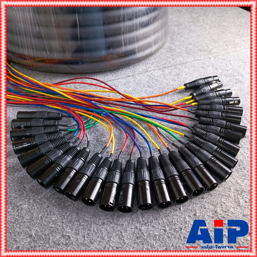 สายมัลติคอร์ SUN RISE SBC-28X-150FT 24IN4OUT 45เมตร ชุดสายมัลติดคอร์สำเร็จรูปพร้อมใช้งาน 28คอร์ 24อิน 4เอ้าท์ SBC 28X เอไอ-ไพศาล