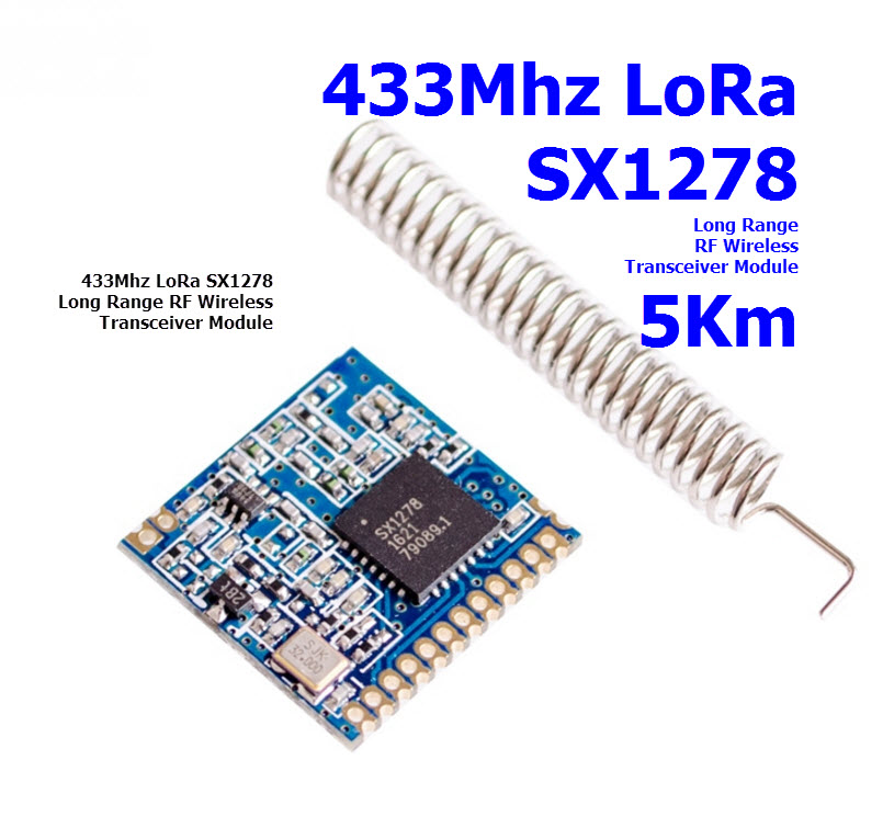 433Mhz LoRa SX1278 Long Range RF Wireless Transceiver Module
