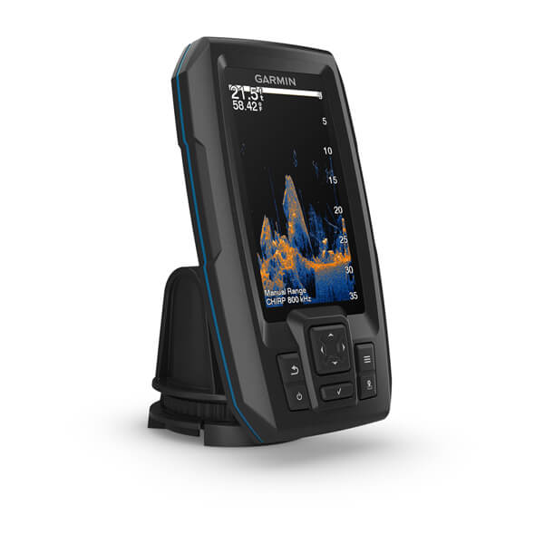 เครื่องหาปลา+GPS ยี่ห้อ Garmin Striker Vivid 4cv with Transducer
