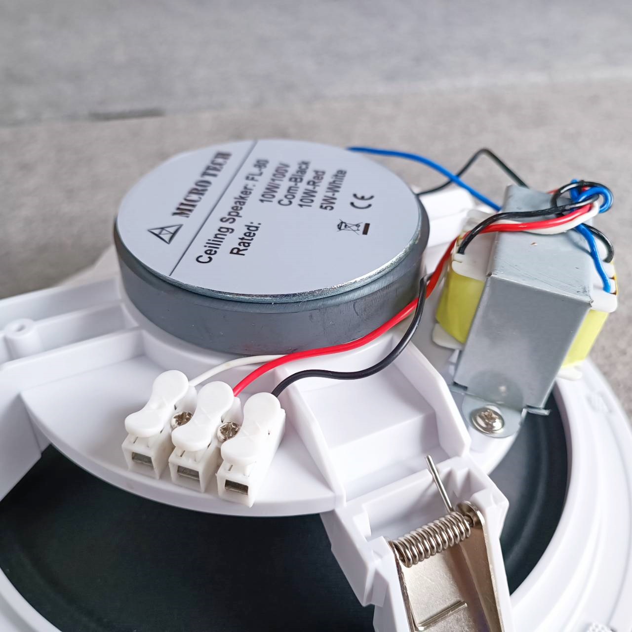 MICROTECH FL-80 ลำโพงฝังฝ้า ลำโพง ฝังเพดาน ติดเพดาน ติดฝ้า FL80 FL 80 MICRO TECH เอไอ-ไพศาล