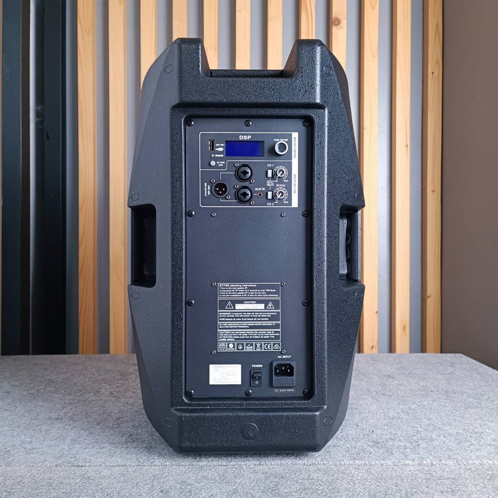 River Acoustics K-10 ลำโพง 10" ลำโพงมีเเอมป์ในตัว ตู้ลำโพงมีแอมป์ขยาย ACTIVE SPEAKER K 10 K10 เอไอ-ไพศาล