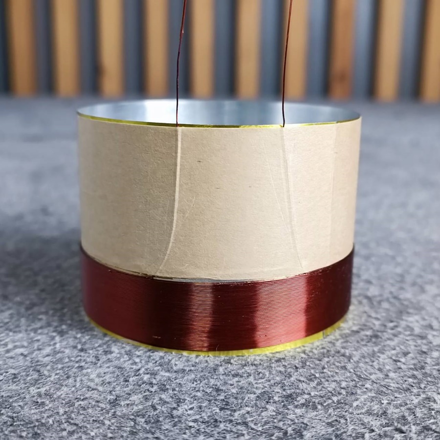 อลูมิเนียม วอยซ์ เบอร์76 อลูมิเนียม วอยซ์ทั่วไป วอยซ์เทียบเบอร์76 VOICE COIL วอยล์ ลำโพง ดอกลำโพง อะไหล่ลำโพง เอไอ-ไพศาล