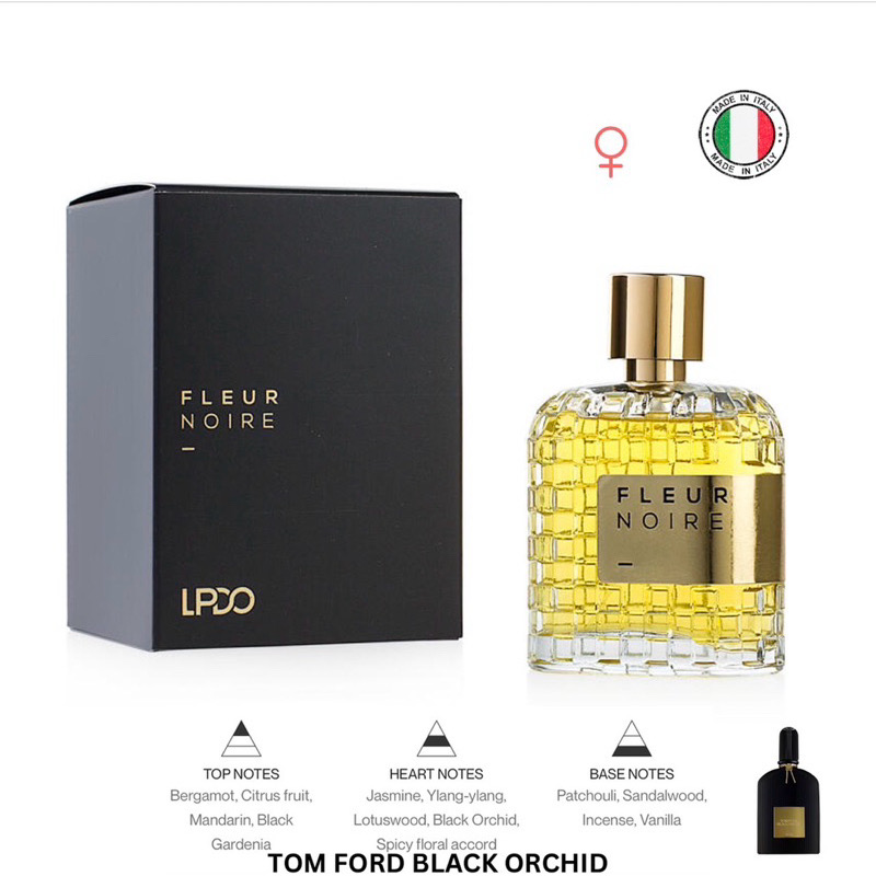 น้ำหอม LPDO Fleur Noire Edp intense 100ml Unisex โคลน TF black orchid