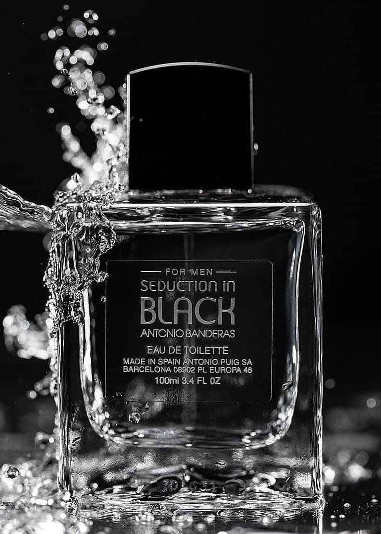 น้ำหอมแท้100% Antonio Banderas Seduction in Black Edt For Men 100 ml.