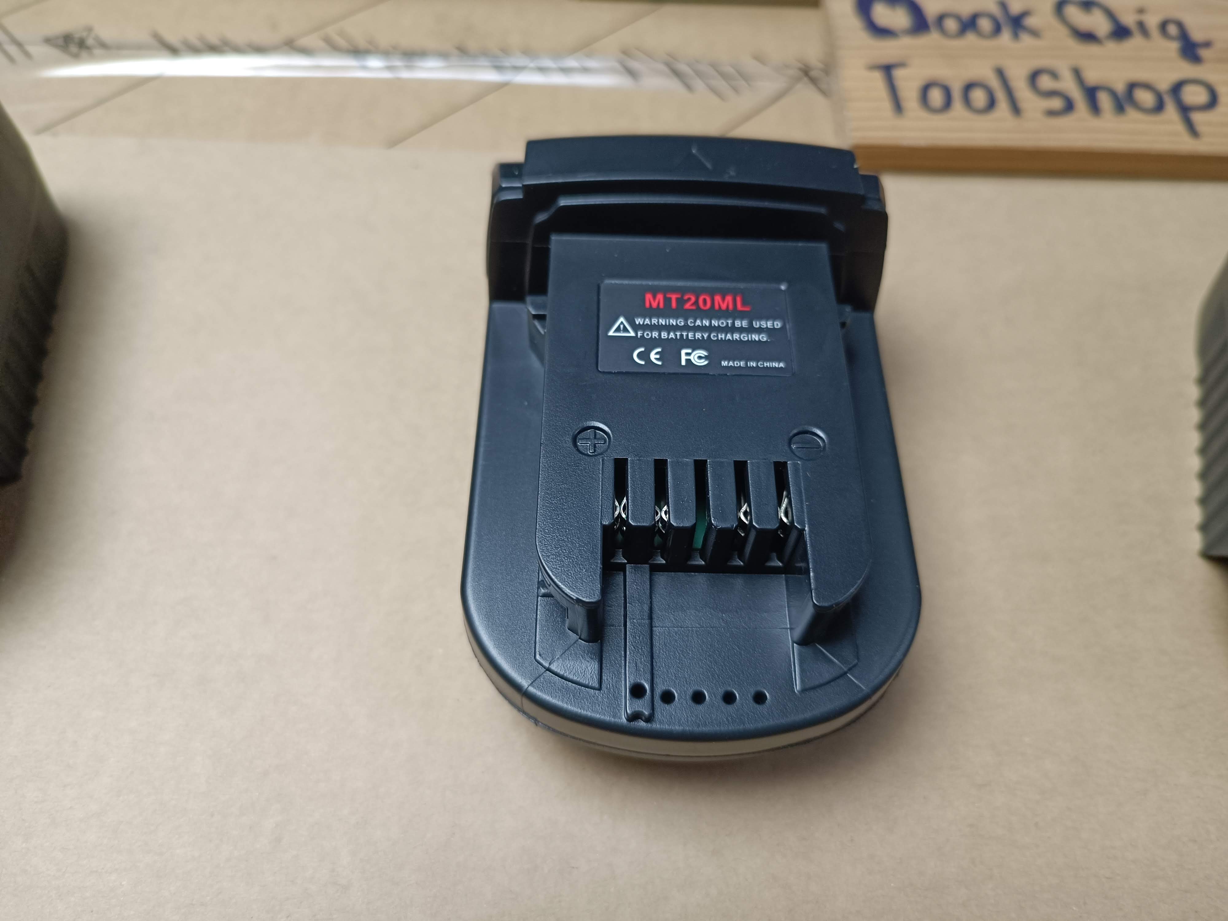 ตัวแปลงแบต Adapter For Makita 18V ให้ใช้กับสว่านยี่ห้อต่าง ดังนี้ Bosch , Milwaukee , Dewalt , Ryobi