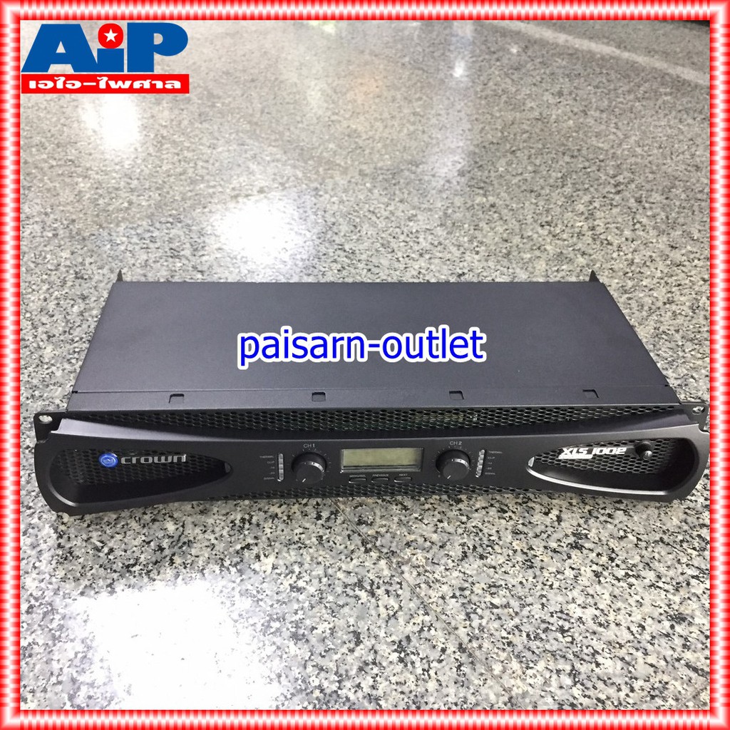 **สินค้าพรีออเดอร์ กรุณาติดต่อแอดมิน** CROWN XLS1002 power เพาเวอร์แอมป์ เพาเวอร์ เครื่องเสียง แอมป์ แอมป์ขยาย เครื่องขยายเสียง เอไอ-ไพศาล +++
