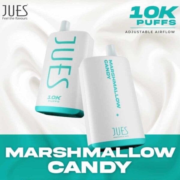 Jues Disposable 10,000puffs !! 18ml Nic3%(30mg) มี12กลิ่นให้เลือก ใช้แล้วทิ้งขาร์จได้