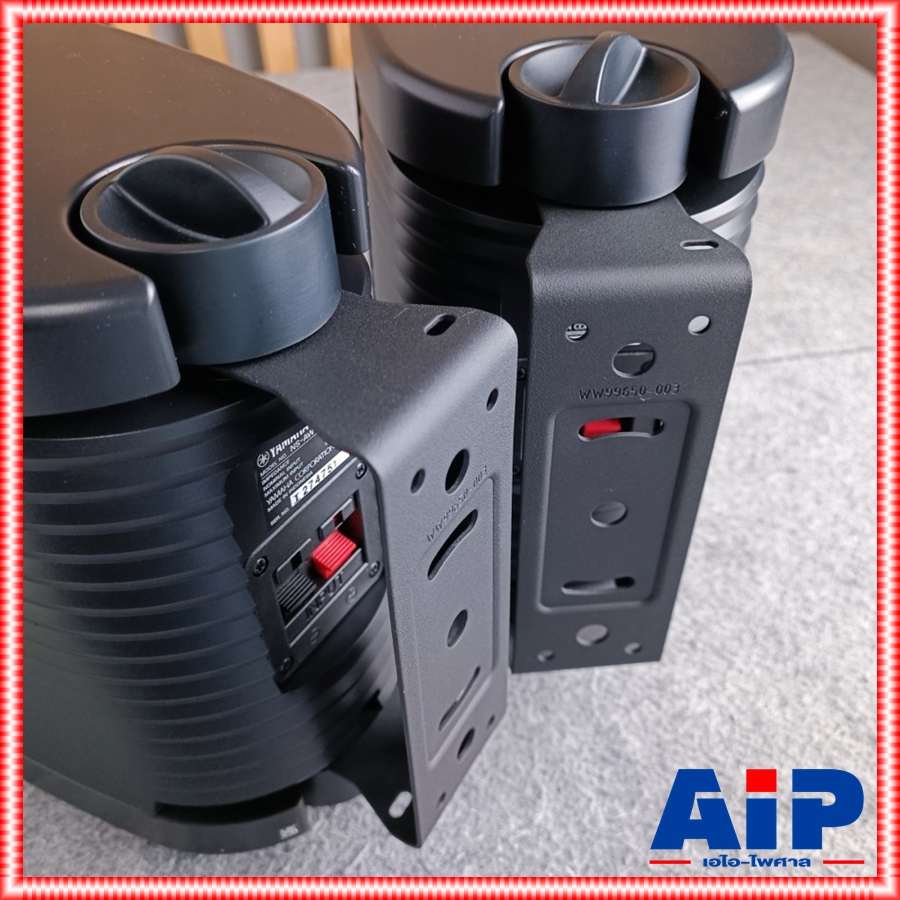 สีดำ YAMAHA NS-AW194 ตู้ลำโพง 4นิ้ว ตู้ ลำโพง แขวนผนัง ลำโพงติดผนัง NS AW194 AW 194 ยามาฮ่า เอไอ-ไพศาล +++