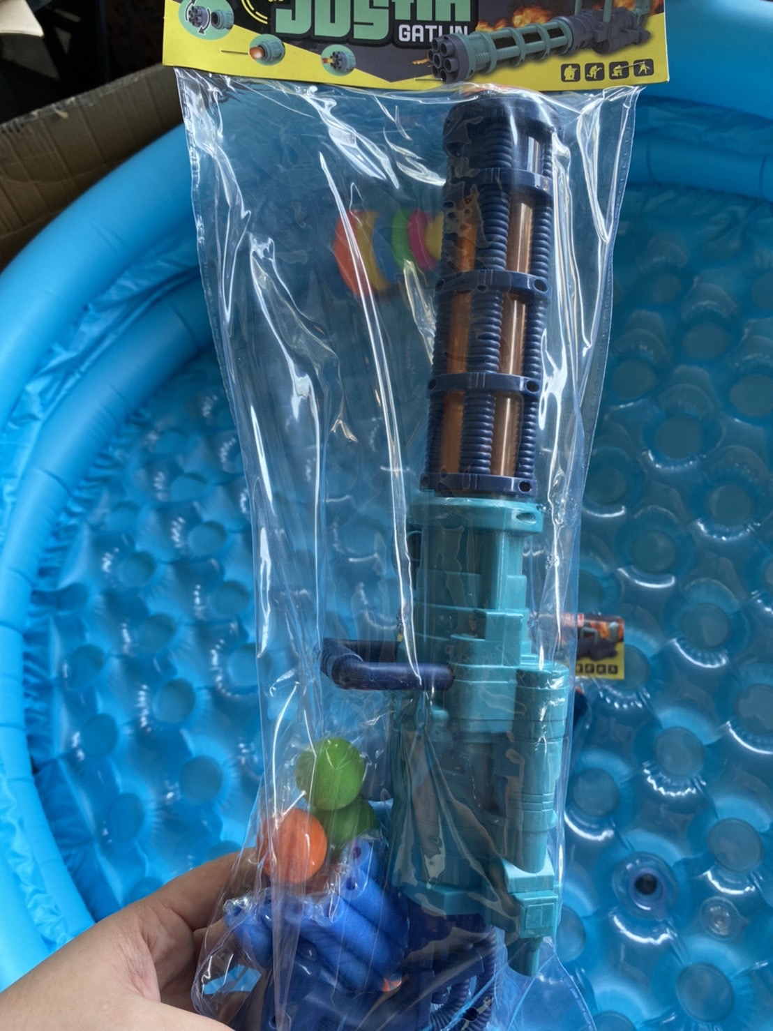 777-4 ปืนของเล่น ปืนยิงลูกกระสุนโฟม ปืนยาวยิงลูก ปลีกชิ้นละ