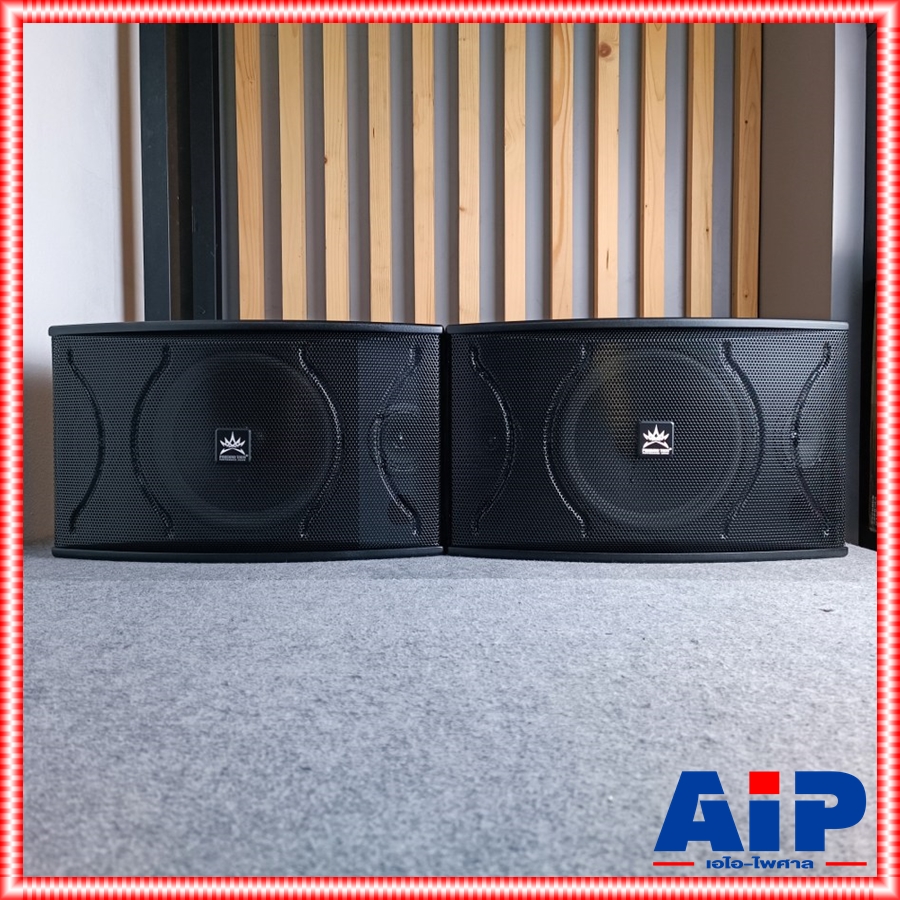 PROEUROTECH KA-101 ตู้ลำโพงคาราโอเกะ โปรยูโรเทค แพ็ค2ตัว ตู้ลำโพงขนาด 10 นิ้ว เหมาะสำหรับเปิดเพลงร้องคาราโอเกะ KA 101 KA101 เอไอ-ไพศาล