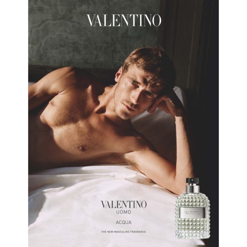 น้ำหอมของแท้ 100% VALENTINO UOMO Acqua EDT 125ml Tester