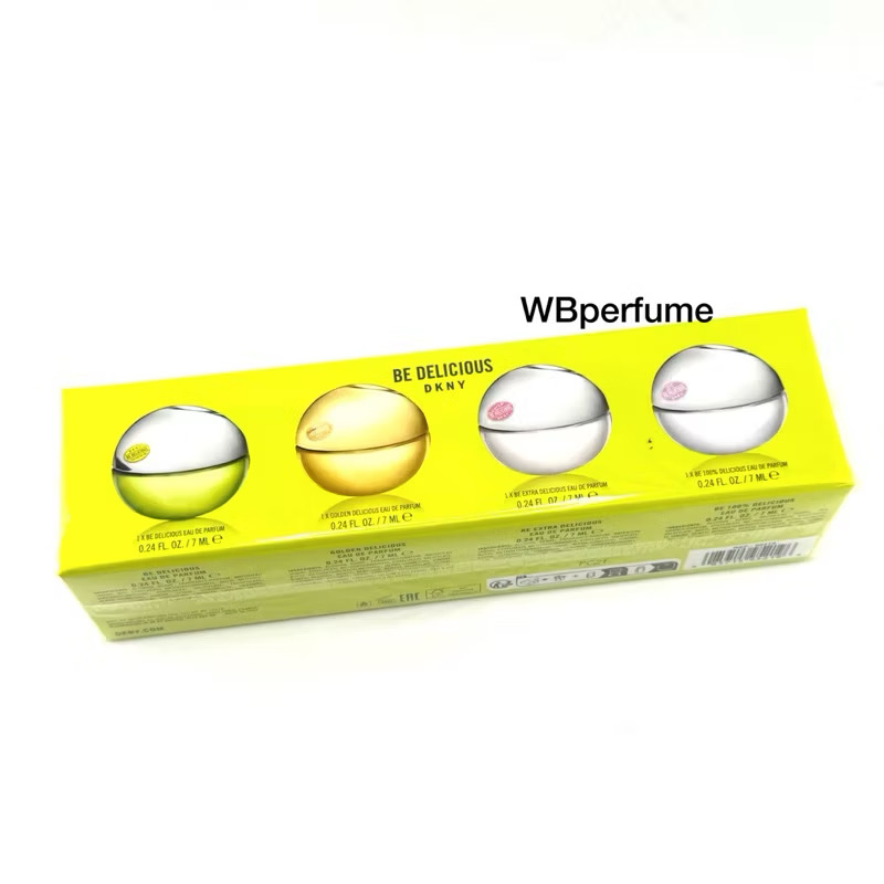 น้ำหอม DKNY Be Delicious Miniatures Perfume Gift Set 7ml x4 ขวด