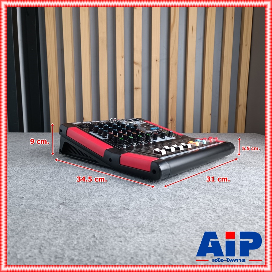 ของใหม่ ลดล้างสต็อค Ceflar MINI-40 MIXER มิกเซอร์ 4 แชลแนล เอฟเฟคแท้ มีบลูทูธ มิกซ์คาราโอเกะ MINI 40 MINI40 +++ เอไอ-ไพศาล