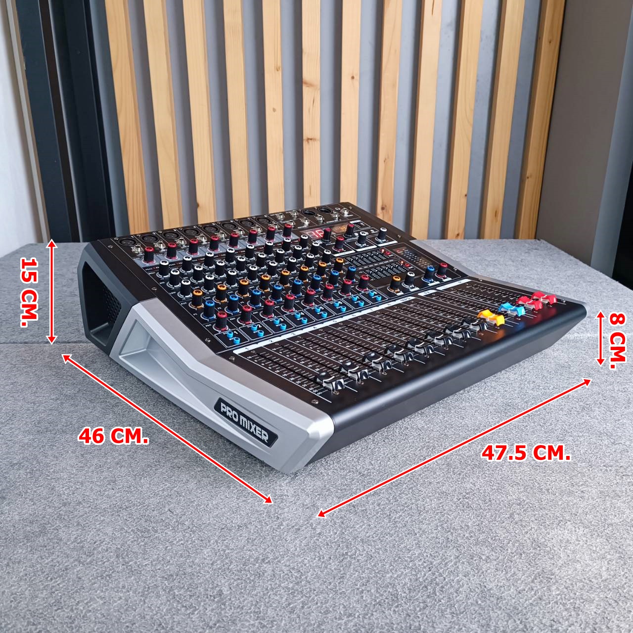 MICROTECH MP-8 powermixer เพาเวอร์มิกเซอร์ 8 ช่อง เอฟเฟคแท้ ไมโครเทค MICROTECH MICRO TECH MP 8 MP8 เอไอ-ไพศาล