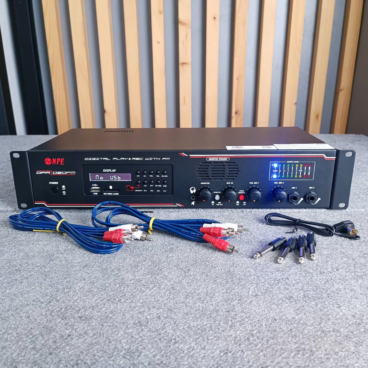 เครื่องบันทึกเสียง NPE DPR020FM DIGITAL PLAY RECORD เครื่องบันทึก DPR 020 FM DPR020 FM เครื่องบันทึกUSB DPR 020 FM เอไอ-ไพศาล