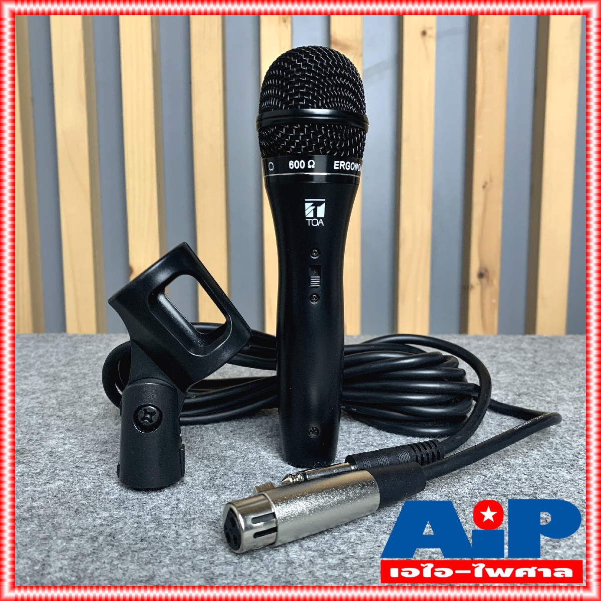 TOA DM-270 AS ไมค์ ไมโครโฟนแบบมีสาย Dynamic Microphone DM 270 AS DM270 AS DM 270AS DM270AS เอไอ-ไพศาล