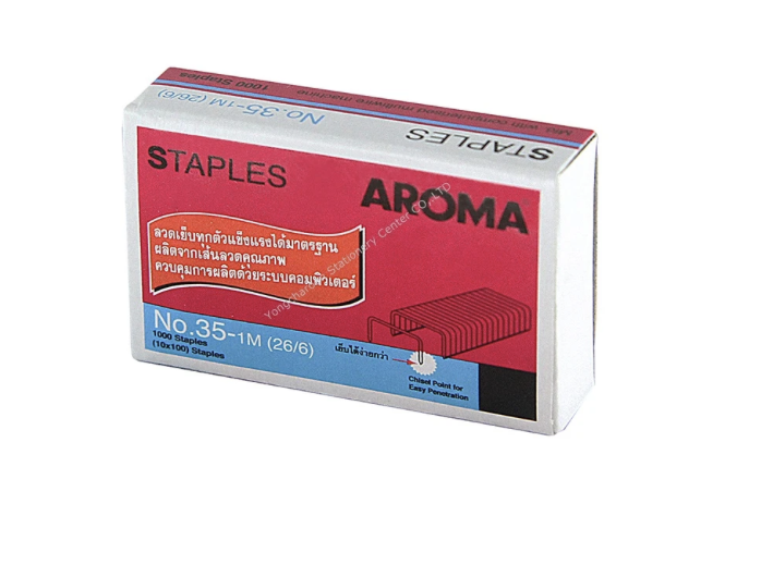 ลวดเย็บกระดาษ Aroma #35