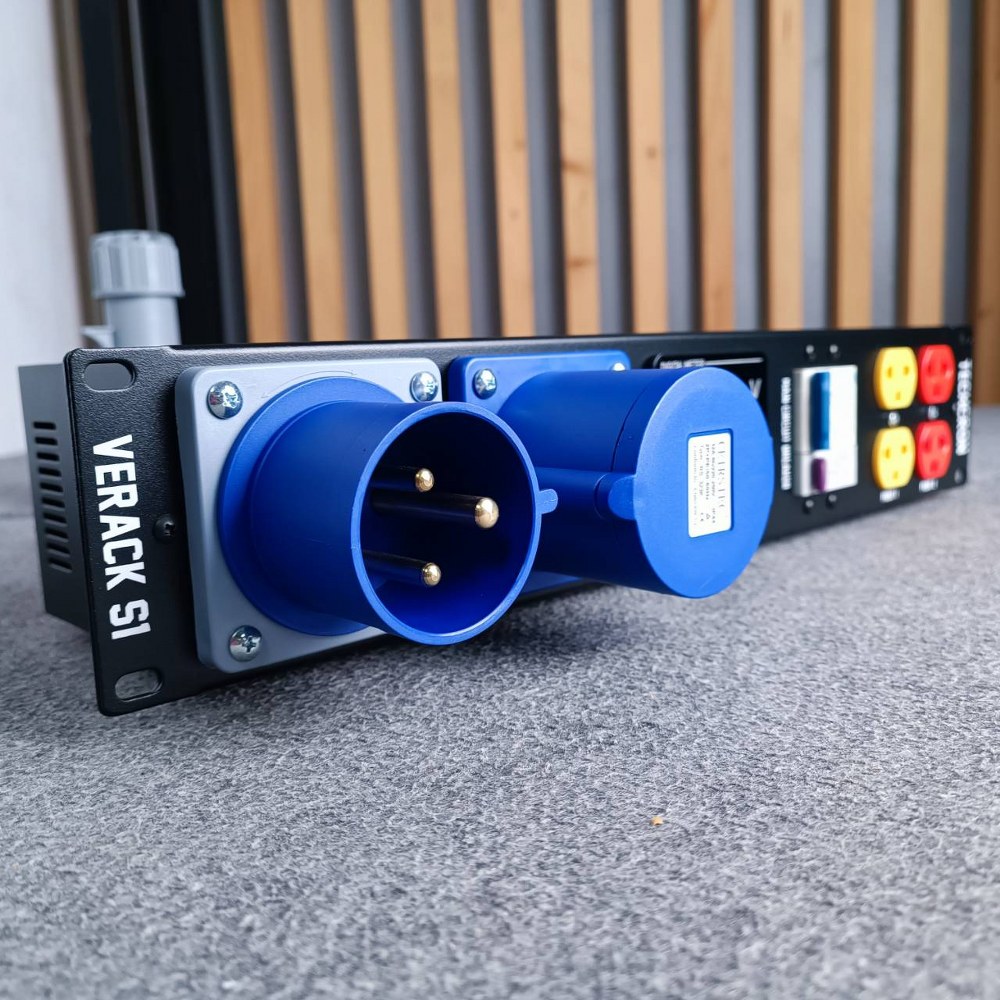 TECHCRON VERACK S1 ชุดโหลดไฟ 1เฟส ชุดโหลดจ่ายไฟ ปลั๊กโหลด1เฟส เพาเวอร์ปลั๊ก VERACK S 1 VERACKS-1 เอไอ-ไพศาล