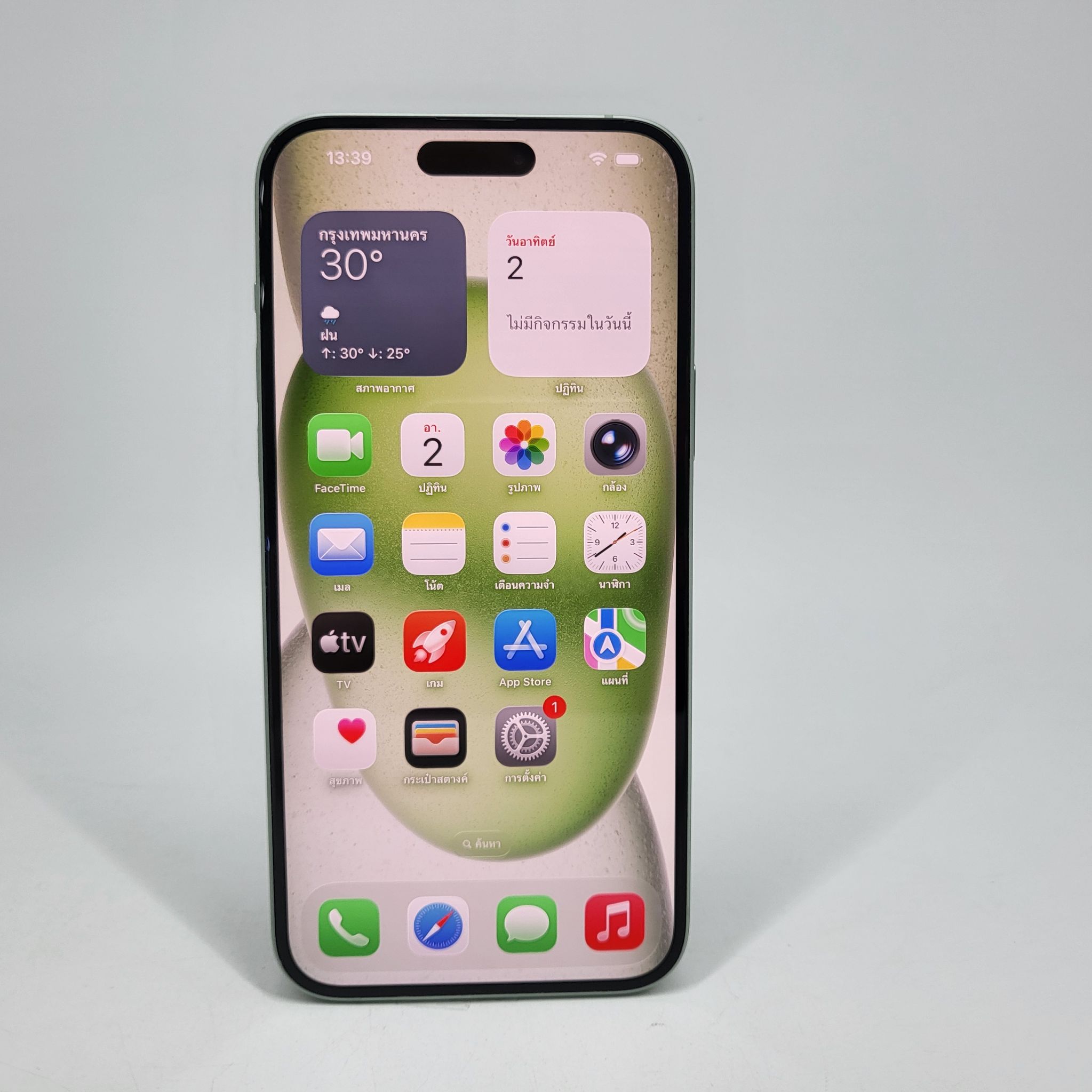 iPhone 15 Plus 128GB Green แบต100% สภาพดี ราคาคุ้มๆ