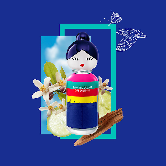 น้ำหอม แท้100% Benetton SISTERLAND Blue Neroli edt 80ml