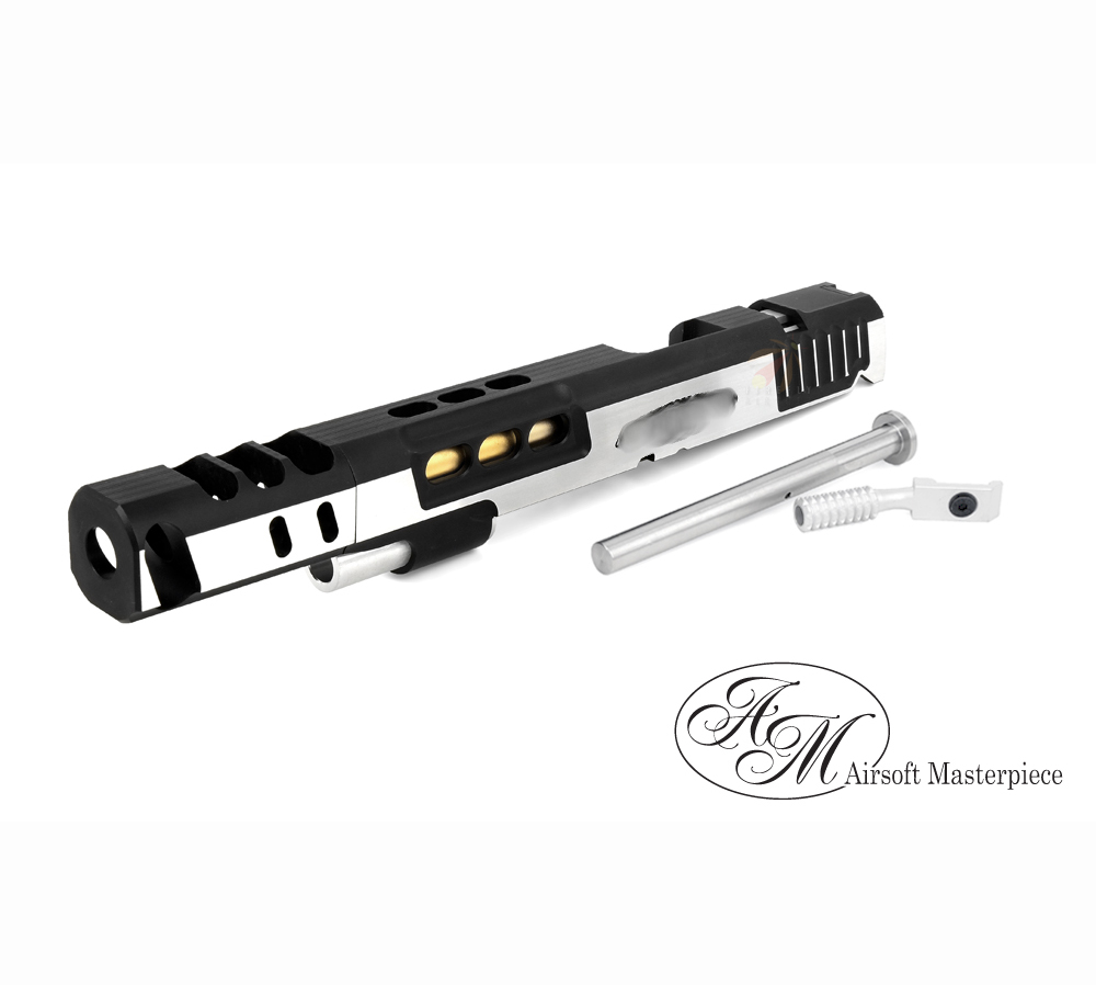 Airsoft Masterpiece DVC 7″ Aluminum Open Slide Kit for Hi-CAPA / TWO TONE