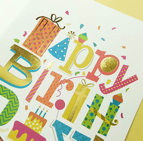 การ์ดอวยพรวันเกิด Happy Birthday
