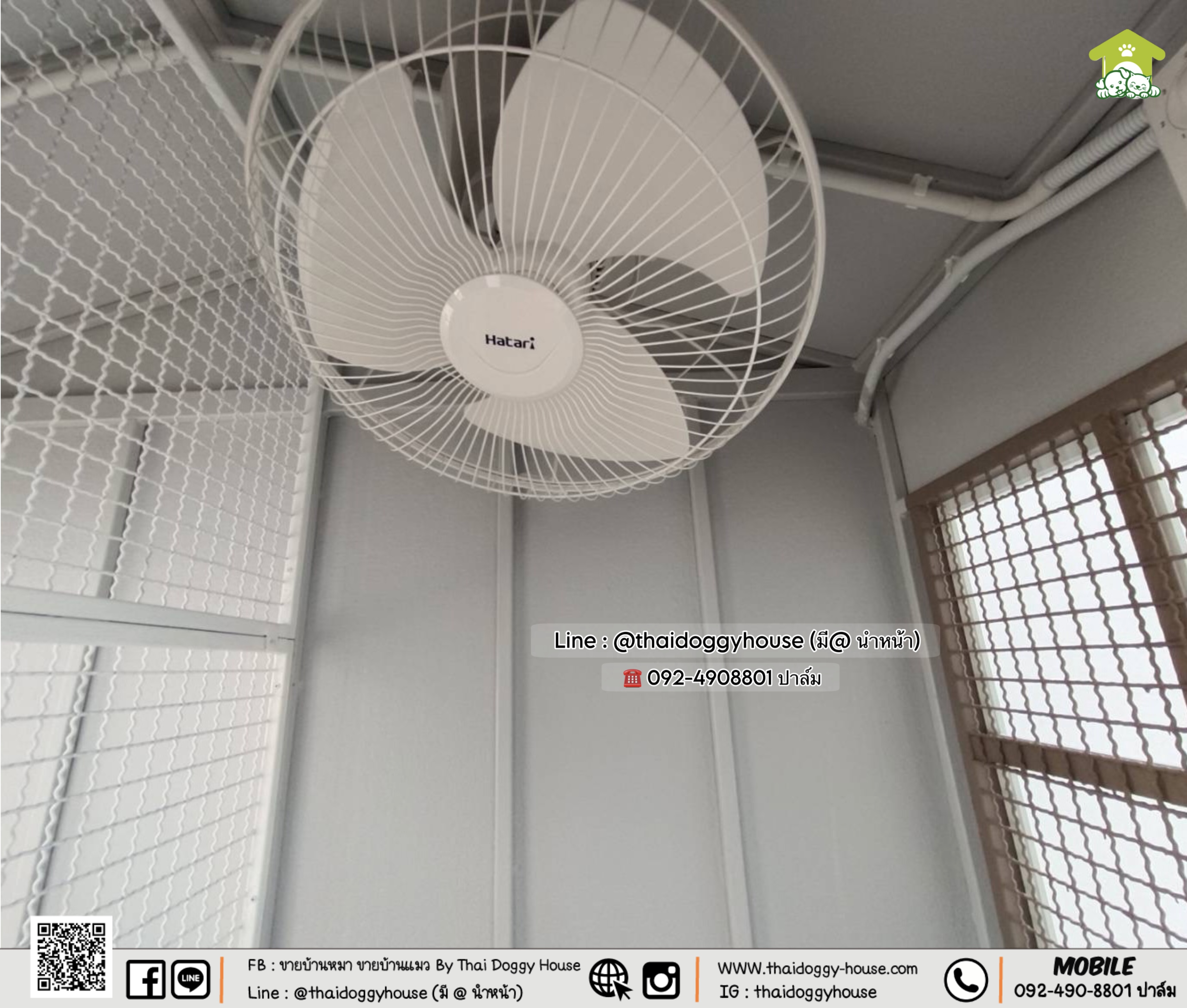 บ้านหมา บ้านแมว 𝐓𝐡𝐚𝐢 𝐝𝐨𝐠𝐠𝐲 𝐡𝐨𝐮𝐬𝐞 แบบบ้าน 𝗡𝗼𝗿𝗱𝗶𝗰 𝘀𝘁𝘆𝗹𝗲