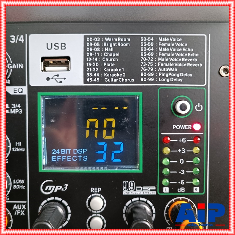 TADA M-4 MIXER MM-4D มิกเซอร์อนาล็อก 4 ช่อง เอฟเฟคแท้ มิกเซอร์ขนาดเล็ก ธาดา M 4 M4 MM4 MM 4 ta da เอไอ-ไพศาล