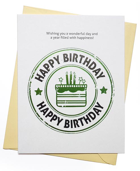 การ์ดวันเกิด Happy Birthday