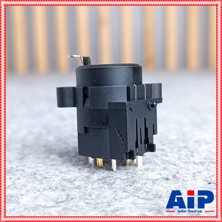 AMPHENOL แจ็คCOMBO ACJC6S ใช้ร่วมกับแจ็คXLRตัวผู้และแจ็คไมค์MONOตัวผู้ แจ็คXLRตัวผู้ แจ็คไมค์MONOตัวผู้ แบบลงปริ้น แจ็คแบบสเตอริโอ เอไอ-ไพศาล