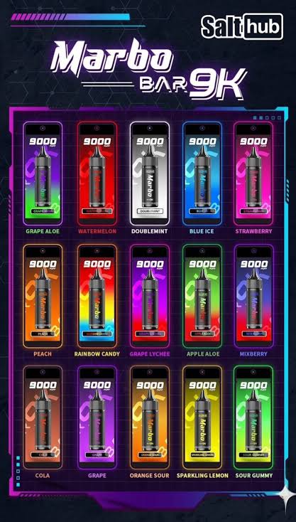 Marbo 9000 puffs