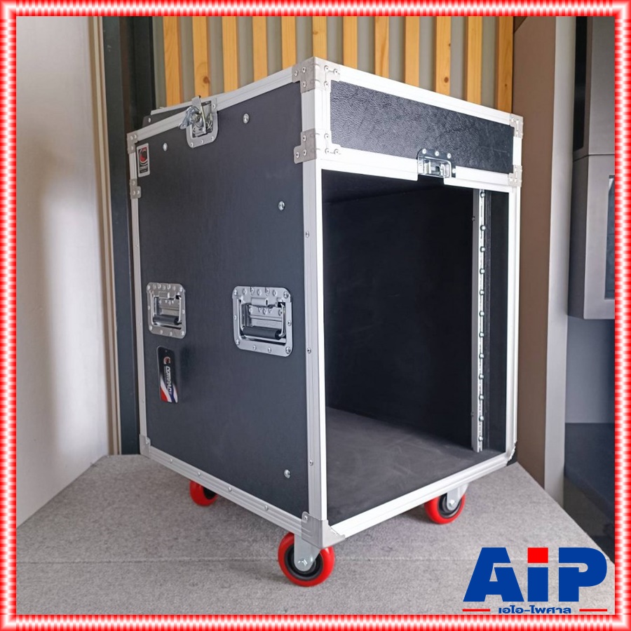 COMPACT XT3s-14U (12U) ตู้ RACK 3ฝา พร้อมล้อ สีดำ RACK 3 ฝา พร้อมล้อ พื้นที่สำหรับเก็บเครื่องเสียง รุ่น XT3s 14U (12U) XT3s14U(12U) ตู้เก็บเครื่องเสียง เอไอ-ไพศาล
