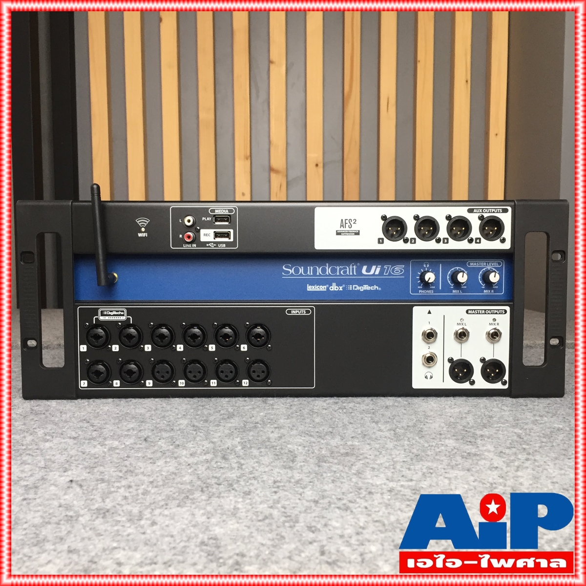 SOUNDCRAFT UI16 Digital Mixer มิกเซอร์ มิกดิจิตอล ui-16 เครื่องปรับแต่งเสียง MIX ตัวปรับแต่งเสียง เครื่องเสียง เอไอ-ไพศาล +++