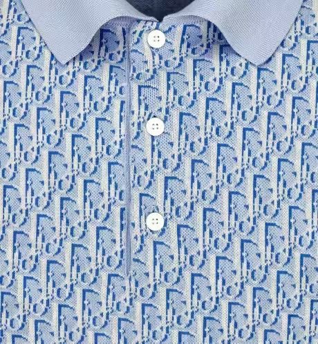**do** เสื้อคอโปโล Dior oblique polo shirt ใส่ได้ ชาย หญิง สินค้าใหม่ ของแท้
